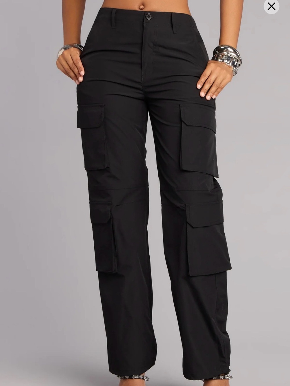 Windsor Out For The Day High-Rise Cargo Pants
